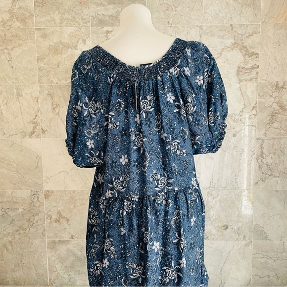 TORRID Chambray Floral Short Sleeve Dress - Picture 6 of 8
